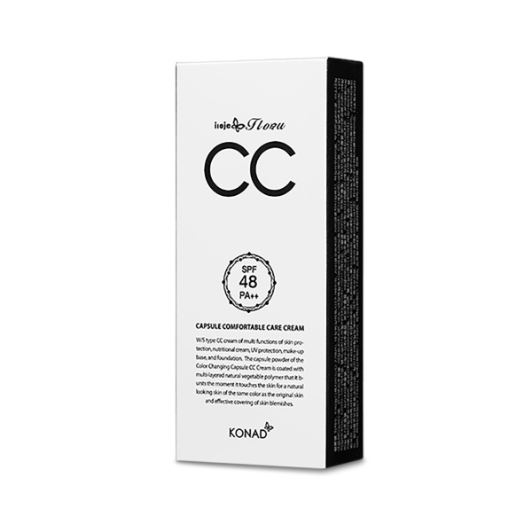 Konad Капсульный Си Си крем с защитой от солнца и антивозрастным эффектом Iloje Flobu CC Cream SPF48, PA++, 30 мл купить
