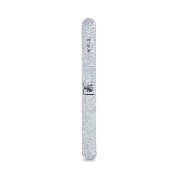 TopShopNails Пилка прямая тонкая, 180/240 грит купить