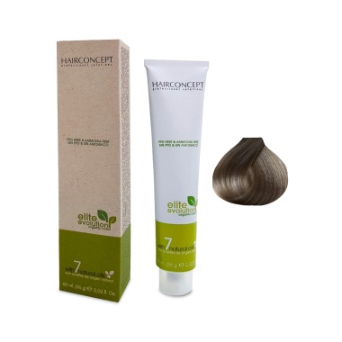 Hair Concept Крем-трансформатор цвета Elite Evolution Organic Color, 8.1 Ash Light Blond, 60 мл купить