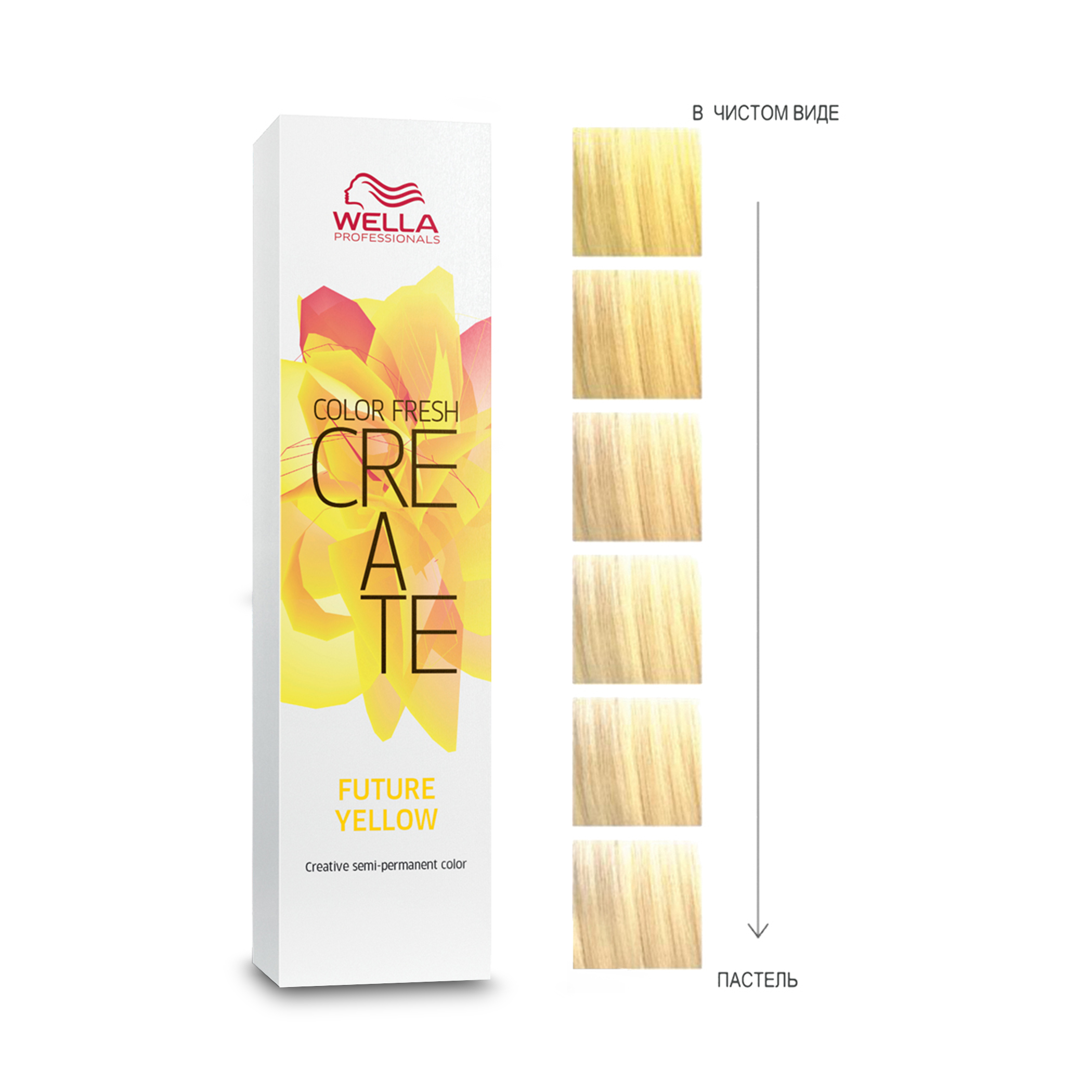 Wella оттеночная краска Color Fresh create Uber Gold Киберзолото